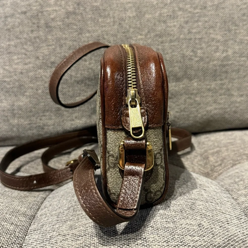 GUCCI OPHIDIA GG SUPREME MINI BAG - Picture 7 of 13